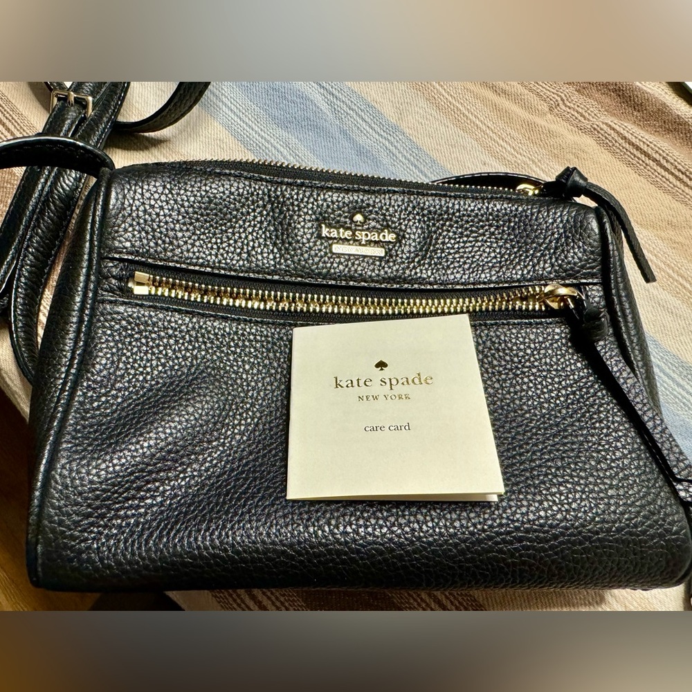 Kate spade crossbody pebbled purse new with tags